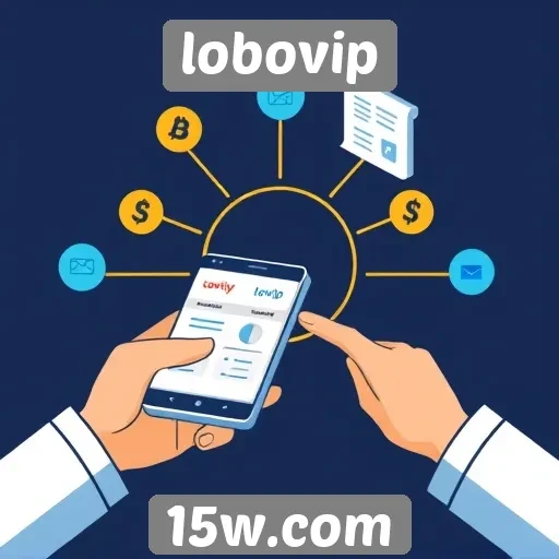 Funcionamento do sistema de pagamento do lobovip